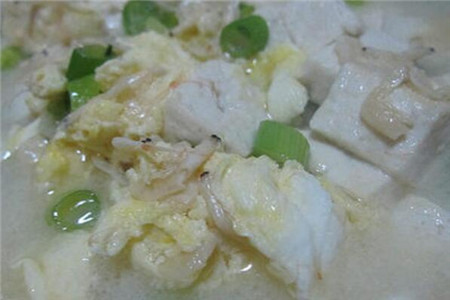 蝦皮豆腐湯