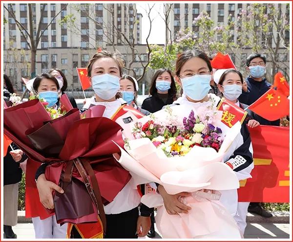濰坊市中醫院最高禮遇迎接援鄂戰疫英雄回家