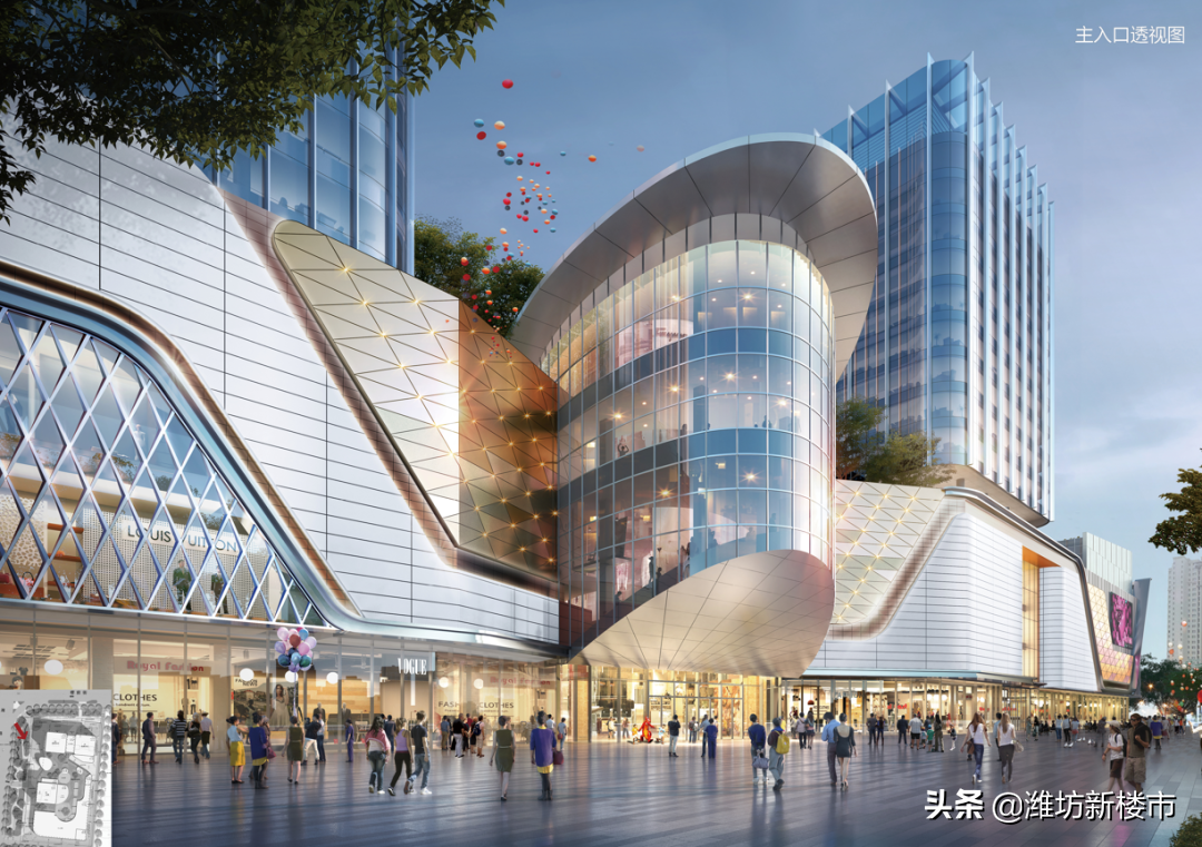 濰坊城區商業地圖發布,未來商業格局即將巨變