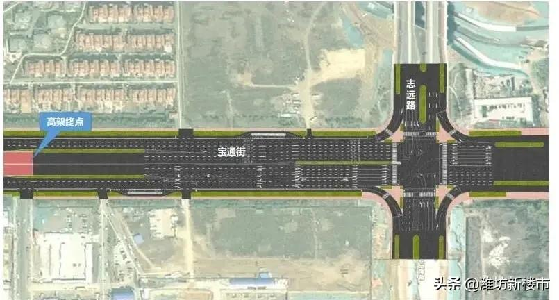 好消息!寶通街快速路,將于2022年1月30日前達到通車條件